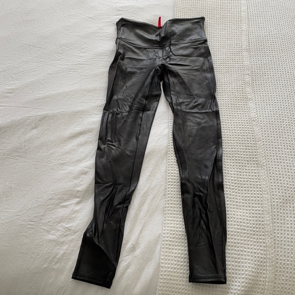 Spanx Leather Leggings (NWOT)